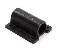 HERRAJES FAB.NACIONAL - PUENTE GUIA DESLIZANTE NEGRO PARA TUBO 20