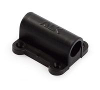 HERRAJES FAB.NACIONAL - PUENTE GUÍA DESLIZANTE PARA TUBO ACABADO NEGRO