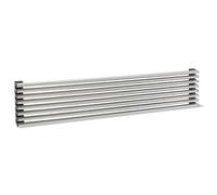 HERRAJES FAB.NACIONAL - REJILLA VENTILACION HORNO M600 CROMO MATE (8 VARILLAS POR CAJA).