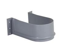 HERRAJES FAB.NACIONAL - SALVA SIFON BILE PARA BAÑOS PLASTICO GRIS PARA CAJÓN DE ESPESOR 16mm.