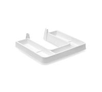 HERRAJES FAB.NACIONAL - SALVA SIFON RECTO MODELO BAINE ACABADO BLANCO