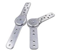 Herrajes para bisagras de sofás cama, 2pcs Folding Sofa Bed Hinge Mechanism 5-Position Adjusting Joint Hinge for Armrest,headrest,backrest Furniture Hardware