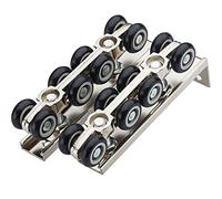Herrajes para puertas correderas, Hardware Slide Doors Pulley Sliding Doors Hanging Rail Wheel Small Size 1 Sets