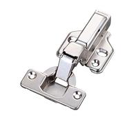 Herrajes para puertas de armario Bisagras de cierr Bisagras de 2 piezas, bisagras gabinete acero inoxidable, amortiguación hidráulica, ocultas, cierre suave