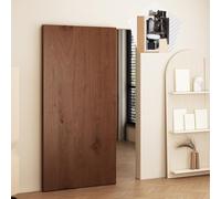 Herrajes Puertas Correderas Herrajes para Puerta Corredera Oculta 70-180cm, Puerta Corredera Fantasma Sin Riel Suave, Riel para Puerta de Armario con Mecanismo de Cierre Suave(80cm/31.5in)