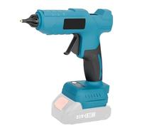 Herramienta adhesiva compacta inalámbrica con 2 varillas adhesivas de 11 mm para mejoras del hogar y artes creativas y reparaciones, multiusos