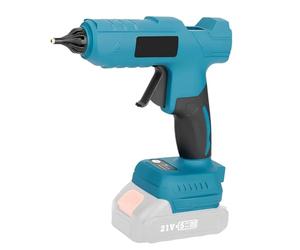 Herramienta adhesiva compacta inalámbrica con 2 varillas adhesivas de 11 mm para mejoras del hogar y artes creativas y reparaciones, multiusos