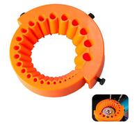 Herramienta afiladora de brocas, accesorio de máquina de amoladora angular para afilar brocas de 2 a 13 mm, compatible con modelos de 115 mm y 125 mm, incluye protector de amoladora recta