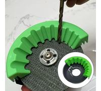 Herramienta afiladora de brocas, amoladora portátil 20 en 1 con soporte, ABS + construcción de acero para afilar con precisión las brocas helicoidales