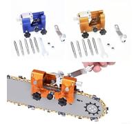 Herramienta afiladora de cadena de motosierra para cadenas de 8 a 20 pulgadas con plantilla ajustable para un afilado manual rápido y preciso (bule)