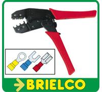 HERRAMIENTA ALICATES CRIMPAR CONECTORES FASTON ROJO AZUL AMARILLO VTHCT BD1934