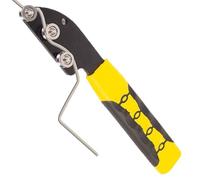 Herramienta alisadora de alambre, dobladora manual de precisión, 7.87 pulgadas, ergonómica y cómoda, dispositivo de alisado profesional para electricistas, vallas, telecomunicaciones, cajas eléctricas