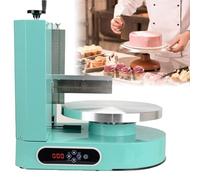 Herramienta alisadora de glaseado, máquina alisadora de revestimiento de pasteles ajustable para decoración, herramienta portátil para hornear pasteles de cumpleaños