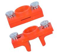 Herramienta aplicadora adhesiva para carpintería, ajustable de 10 a 50 mm de ancho para un sellado de bordes limpio, 2 unidades, aplicador adhesivo ajustable