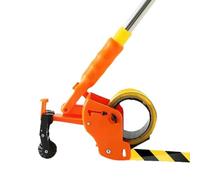 Herramienta aplicadora de cinta de pintor - Dispensador manual de cinta adhesiva para bordes limpios en paredes, molduras y zócalos | Máquina de marcado de suelo fácil de empujar para pintar, decorar