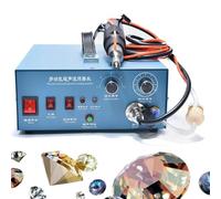 Herramienta aplicadora de diamantes de imitación, máquina de prensado termoadhesivo para cuentas DIY, colocador de perlas, varita termoadhesiva sin pegamento para proyectos de cristales brillantes.