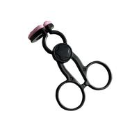 Herramienta aplicadora de lentes de contacto, herramienta de uso de lentes de contacto, abridor de ojos con funda para lentes de contacto, ventosa + pinza con punta suave, práctico juego de viaje,