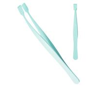 Herramienta aplicadora de pestañas, pinzas de precisión para pestañas, 10,5 x 10,43 cm, no deslizantes, herramientas de belleza profesionales para salón, viajes, niñas, mujeres, estilo de pestañas