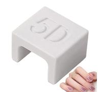 Herramienta Automática 5D Para Arte De Uñas De Gato - Cuentas De Vidrio Fluorescentes French Anchas E Iluminación Lateral | Imán Potente Para Efecto 3D De Gato | Para Esmalte UV Gel, Uso DIY Y