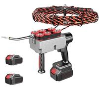 Herramienta automática de enhebrado de alambre de 21 V, extractor de cables de 30 m, cinta eléctrica para cableado eléctrico, instalador de cables de red, herramienta de construcción