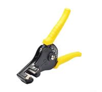 Herramienta automática de pelado de cables con regla ajustable, diseño de múltiples agujeros para pelado de precisión de 0 5 mm a 4 0 mm, construcción de acero de aleación para profesionales