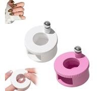 Herramienta automática de succión de cuentas de vidrio para uñas de ojo de gato, imán giratorio de 360° para uñas, fuerza magnética uniforme para efectos de ojo de gato brillantes fáciles de hacer tú