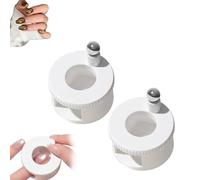 Herramienta automática de succión de cuentas de vidrio para uñas de ojo de gato, imán giratorio de 360° para uñas, fuerza magnética uniforme para efectos de ojo de gato brillantes fáciles de hacer tú