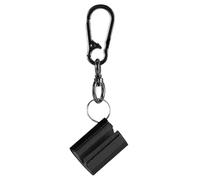Herramienta auxiliar de caña de pescar portátil con clip Leychain de aluminio Fly Creek Clip de pesca Caña de pescar