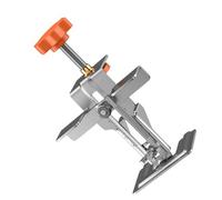 Herramienta auxiliar de montaje para puerta de armario con mandíbula ancha de 38 mm y sistemas de marcado de escala antideslizante, herramienta multifuncional de instalación de puerta de gabinete