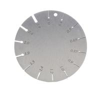 Herramienta avanzada de medición de alambre de metal para el tamaño preciso de líneas eléctricas de 2 mm y cables de instrumentos musicales, calibre de grosor de alambre de metal