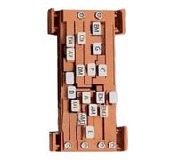 Herramienta Ayuda para el Aprendizaje la Guitarra Entrenador Acordes Práctica Enseñanza y Principiantes Marrón