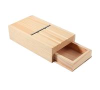 Herramienta biseladora de jabón, 7,7x4,3x2 pulgadas, cortadora de jabón, cepilladora, cortadora ajustable, caja de cajón, suministros hechos a mano, afeitadora de velas con cajón