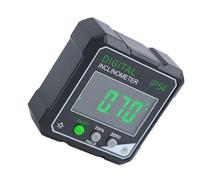 Herramienta buscadora de ángulos con modo de medición doble, pantalla giratoria automática, instrumento de nivelación portátil, caja digital