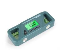 Herramienta buscadora de ángulos, medidor de ángulo digital con base magnética y pantalla LCD, herramienta de nivel de precisión, perfecta para carpintería, carpintería, construcción y mediciones de