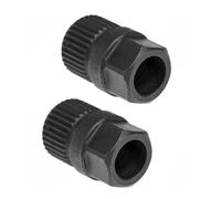 Herramienta Calibración Embrague Coche Eliminación Polea Rueda Alternador Accesorios Desmontaje Manual 33 Estrías Juego Transmisión Rodamiento guía centrado Embrague