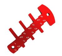 Herramienta Calibre De Profundidad Para Router,Regla Medida Altura Para Carpintero - Regla Medida Horizontal - Para Taller Carpintero Construcción Muebles Construcción Marcado Diseño Carpintería