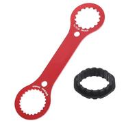 Herramienta Centerlock, Llave de Rodamiento Interior Herramienta Pedalier BB Juego de Bielas Multifuncionales, Center Lock Llave Llave de Rodamiento Interior para Bicicleta