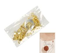 Herramienta Colgador de Cuadros con Nivel,Nivelador de Alineación Preciso para Paredes,Regla Niveladora Plegable para Fotos - Para Principiantes Aficionados Mujeres Y Carpinteros