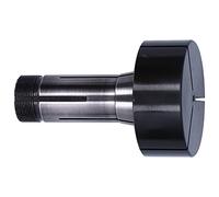 Herramienta Collet Chuck, 5c Paso Collet Metal Chuck Supporter, Estructura Resistente, 40Cr, Cortadores de Sujeción en Torno, para Máquina de Torno, Coletas (Diámetro de la cabeza 2") (Diámetro de