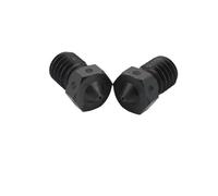 Herramienta compatible con 2 boquillas V6 de acero endurecido para impresión 3D de alta temperatura, filamento de fibra de carbono PEI PEEK para hotend E3D Titan Aero