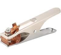 Herramienta compatible con Abrazadera de tierra galvanizada de 300 A, de cobre, para soldadura por arco de alta resistencia, pieza de repuesto compatible con soldadora manual.
