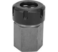 Herramienta compatible con Bloque de mandril hexagonal, bloque de mandril ER32, soporte de pinza de vástago cuadrado compatible con pinzas de sujeción para máquina de grabado de torno CNC