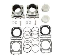 Herramienta compatible con el kit de pistón de cilindro de motocicleta compatible con Hisun 800 RS8 HS800 ATV UTV tamaño de orificio 91 mm 800 cc pieza de motor reemplaza 12110-010-0000 12120-010-0000