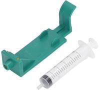 Herramienta compatible con kit de recarga de tinta de impresora, bomba de pipeta reutilizable duradera para HP 51645 6615 51640 240 15 piezas de clip de succión