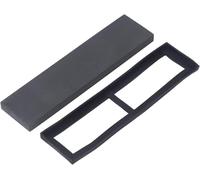 Herramienta compatible con Piedra de afilar cuchillas, piedra de afilar cuchillos con base de goma, grano 800, piedra de afilar profesional robusta de carburo de boro, equipo de soldadura por puntos