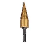 Herramienta compatible con Taladro cónico para leña de 32 mm, vástago redondo, HSS, accesorios para perforar troncos, cortadores de troncos eléctricos