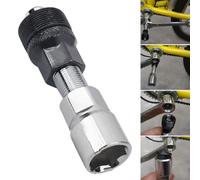 Herramienta confiable de reparación de bicicletas de acero al carbono para uso frecuente en operaciones de desmontaje de cadenas y volante de eje (B)