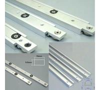 Herramienta confiable deslizante de aluminio T Track y barra de inglete para profesionales (barra de inglete de 300 mm+pista en T de 300 mm)