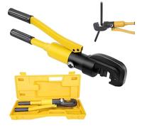 Herramienta cortadora de barras de refuerzo hidráulica 8T, corte profesional de pernos de acero de 4 mm a 16 mm, herramienta de corte manual con caja para sitio de construcción