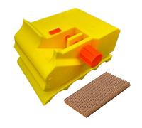 Herramienta cortadora de cartón: cuchilla cortadora de precisión, cortdora de tiras manual, trituradora de cajas ergonómica | Rascador para gatos, manualidades, bricolaje, taller profesional para el